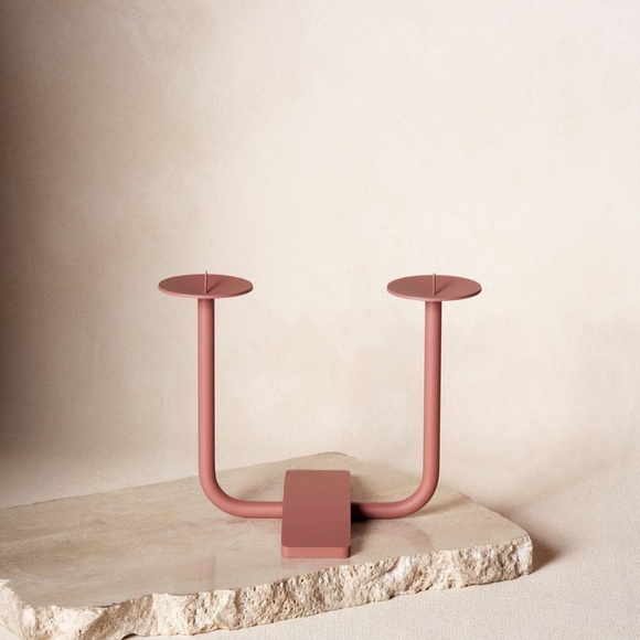 Via Maris Other - Via Maris Shabbat Rest Candle Holder + Candles